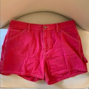 Dickies hot pink shorts